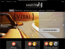 Tablet Screenshot of imgmaestro.com